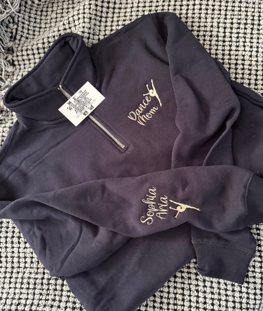 Dance Mom Zip-Up | Embroidered