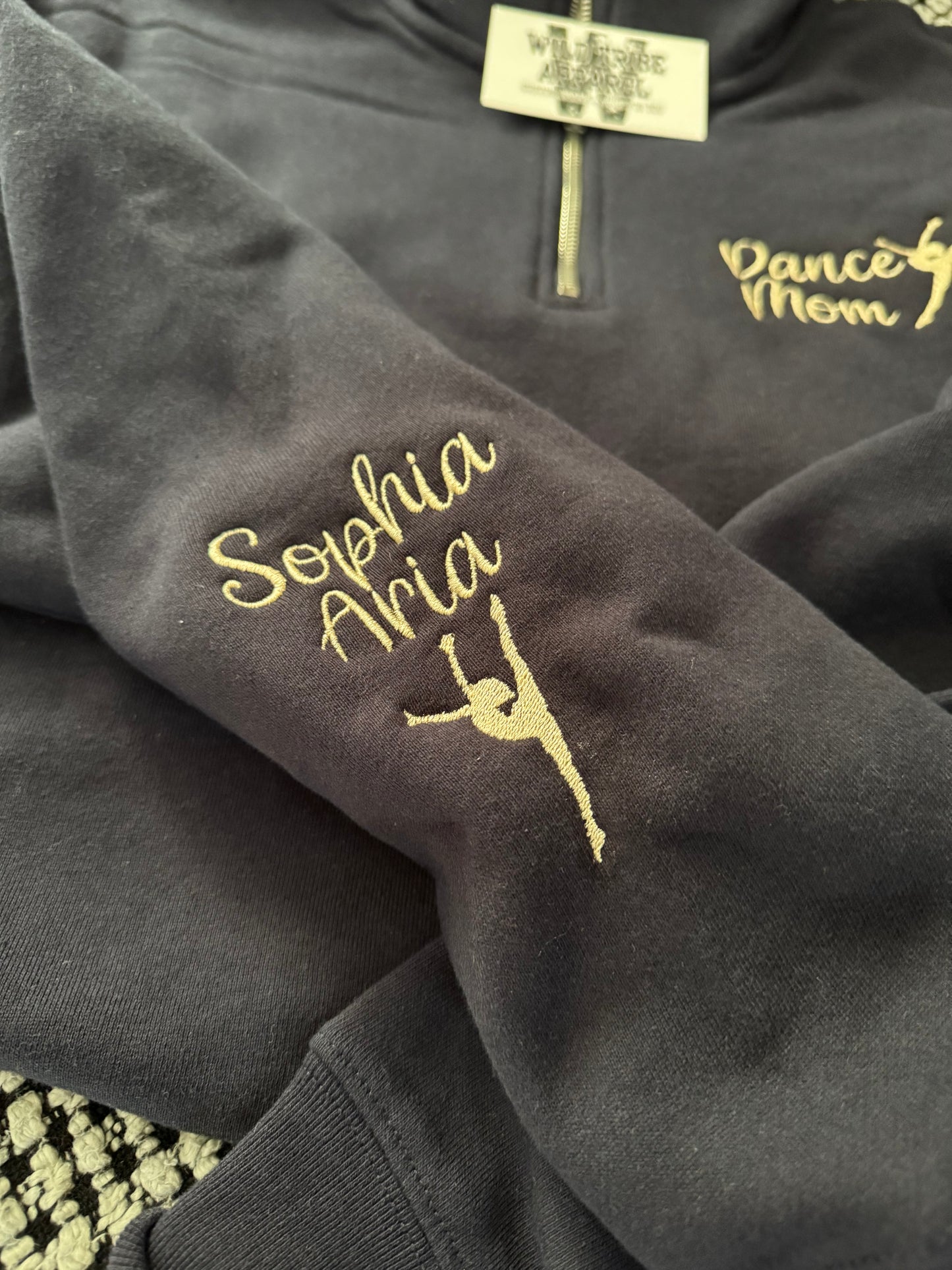 Dance Mom Zip-Up | Embroidered