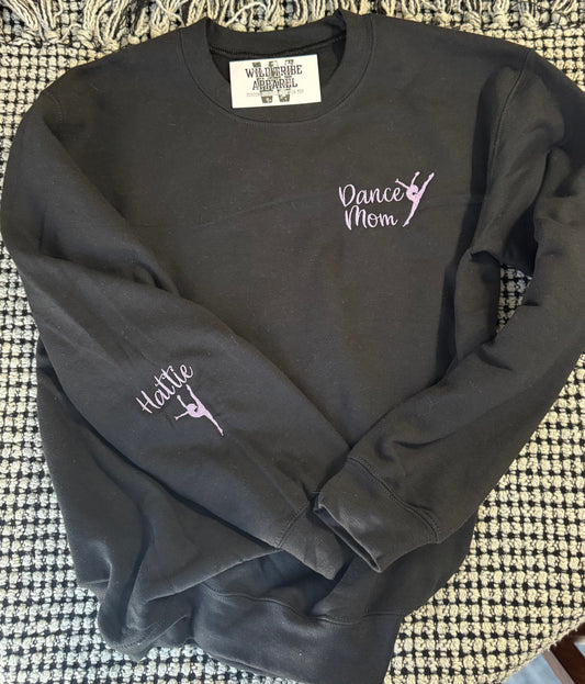 Dance Mom Crewneck | Embroidered
