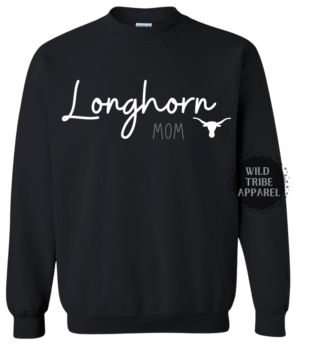 Longhorn Mom Crewneck