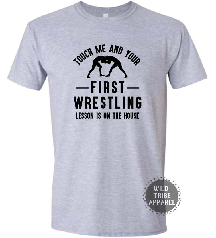 First Wrestling Lesson Tee