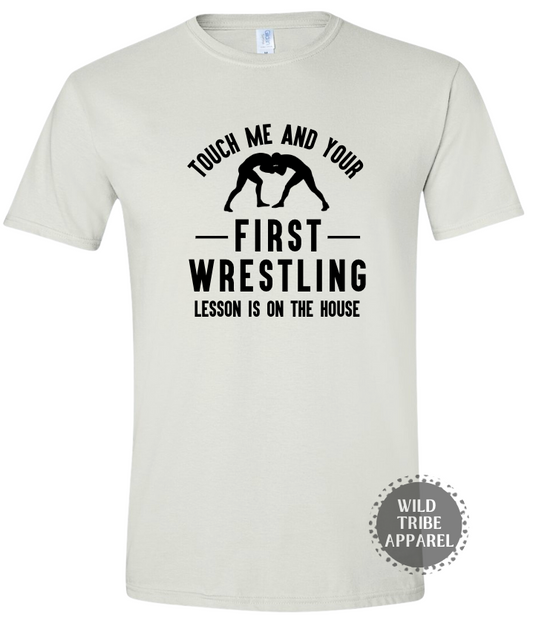 First Wrestling Lesson Tee