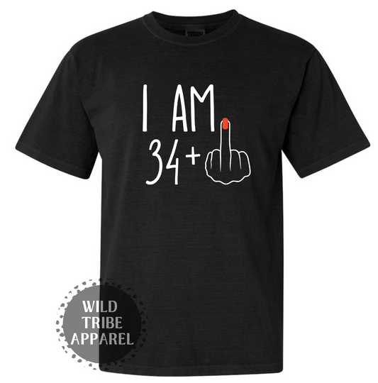 I am 34 + Tee