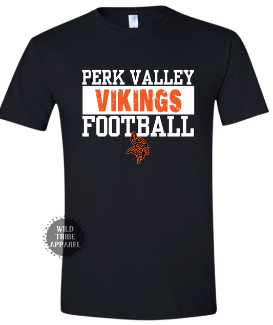 PV Vikings Football Tee