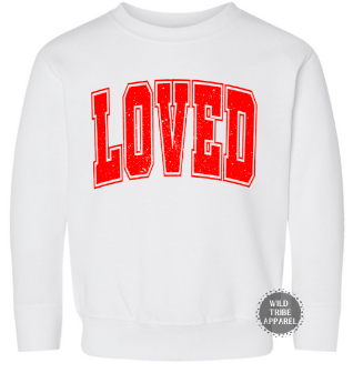 LOVED Crewneck | Valentine's Day