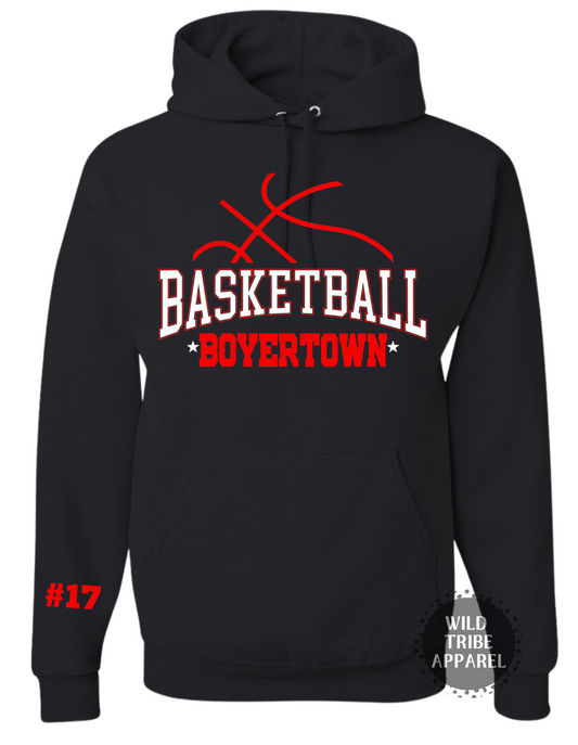 Boyertown Basketball Hoodie