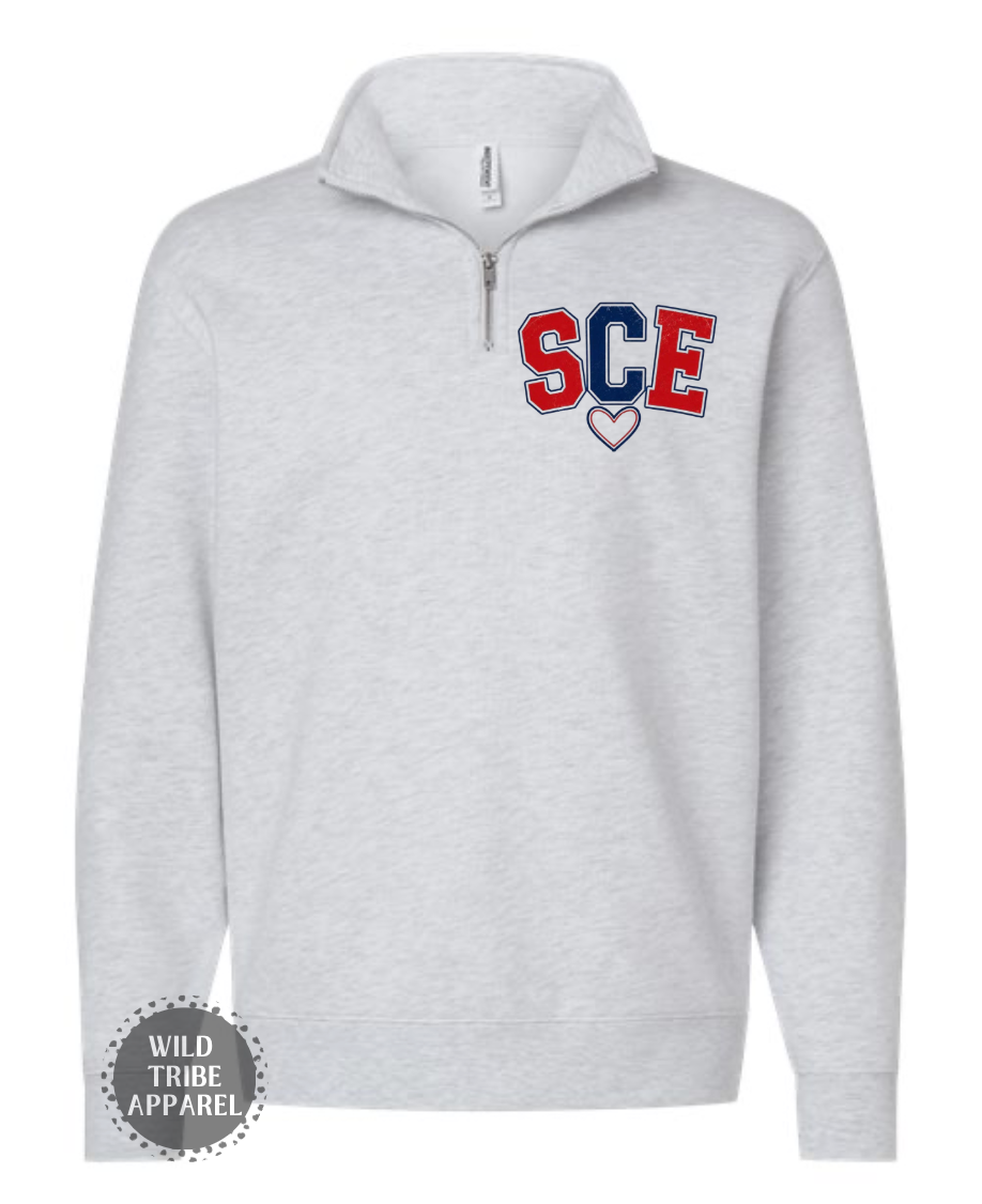 SCE Quarter Zip Sweatshirt