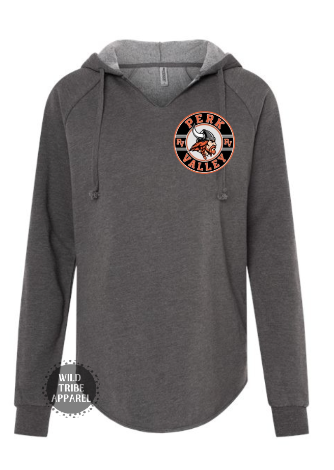 Women's Lightweight California Wave Hooded Sweatshirt