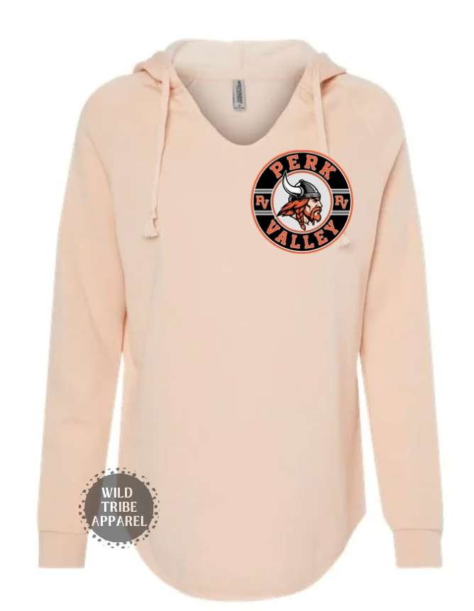 Women's Lightweight California Wave Hooded Sweatshirt