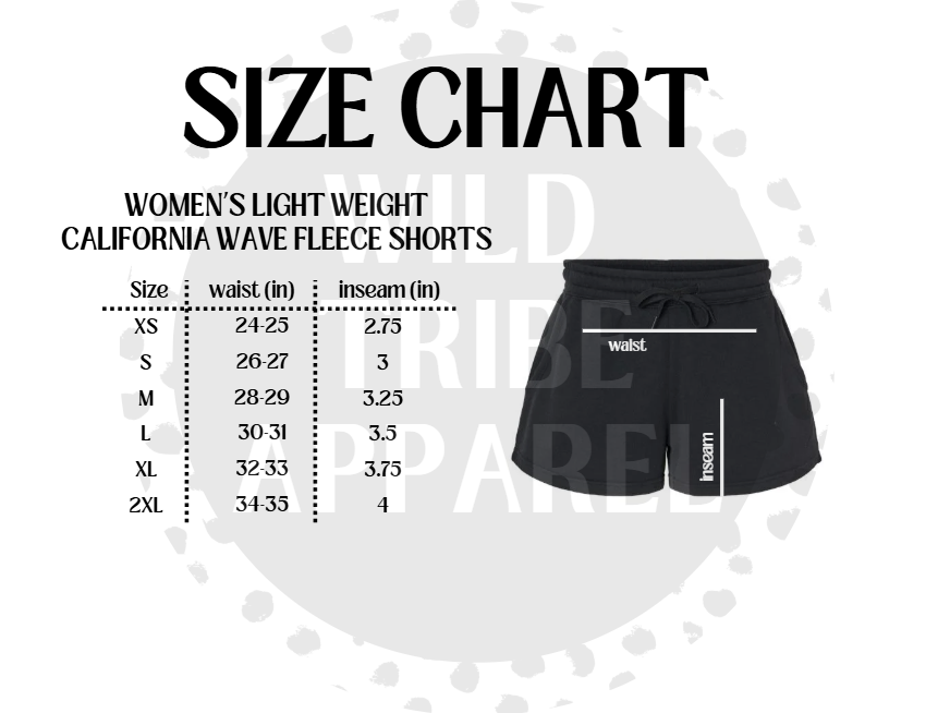 Hawaii Women's Fleece Shorts