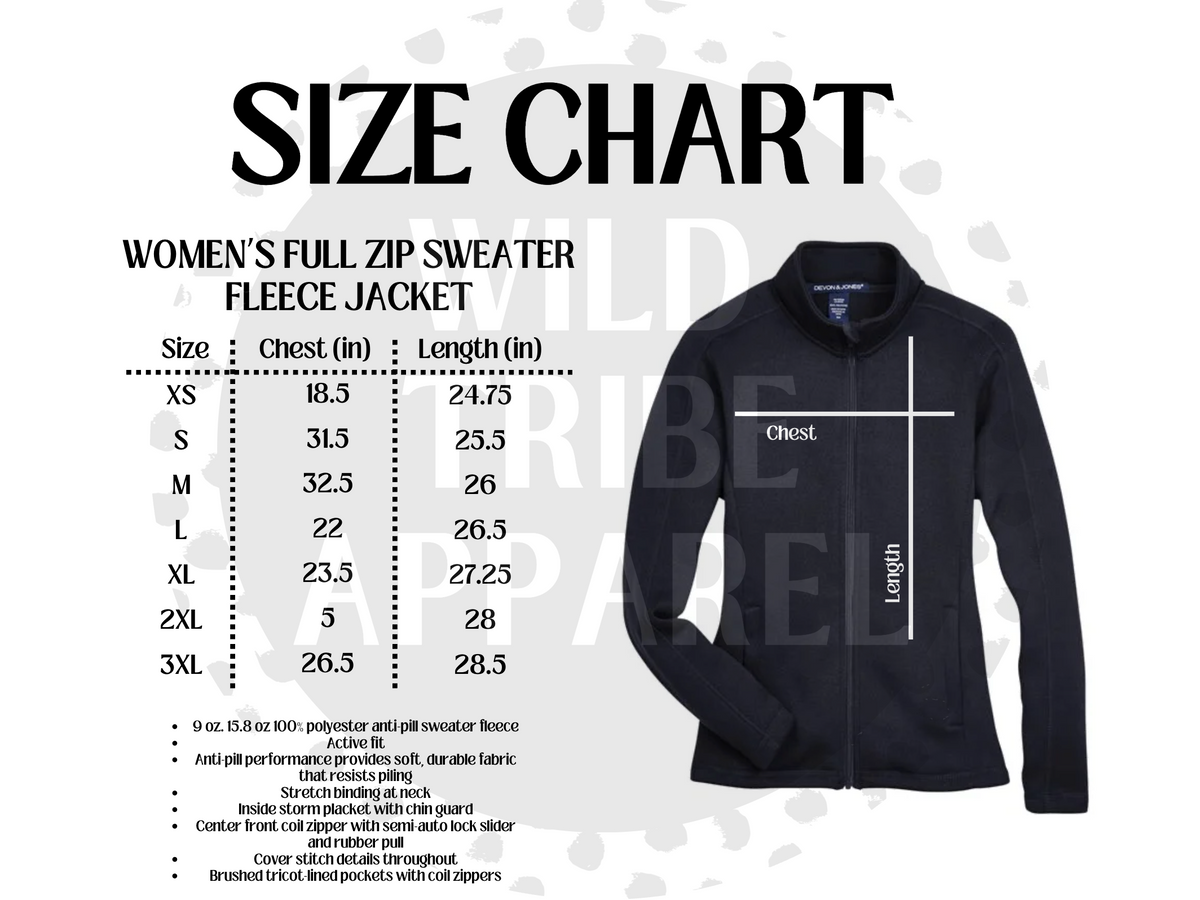Ice Hockey Fleece Jacket | Embroidered