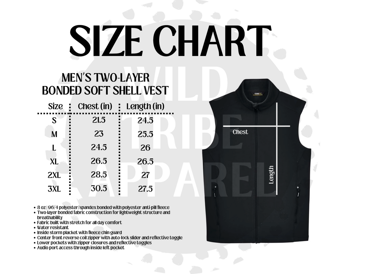 Ice Hockey Fleece Vest | Embroidered