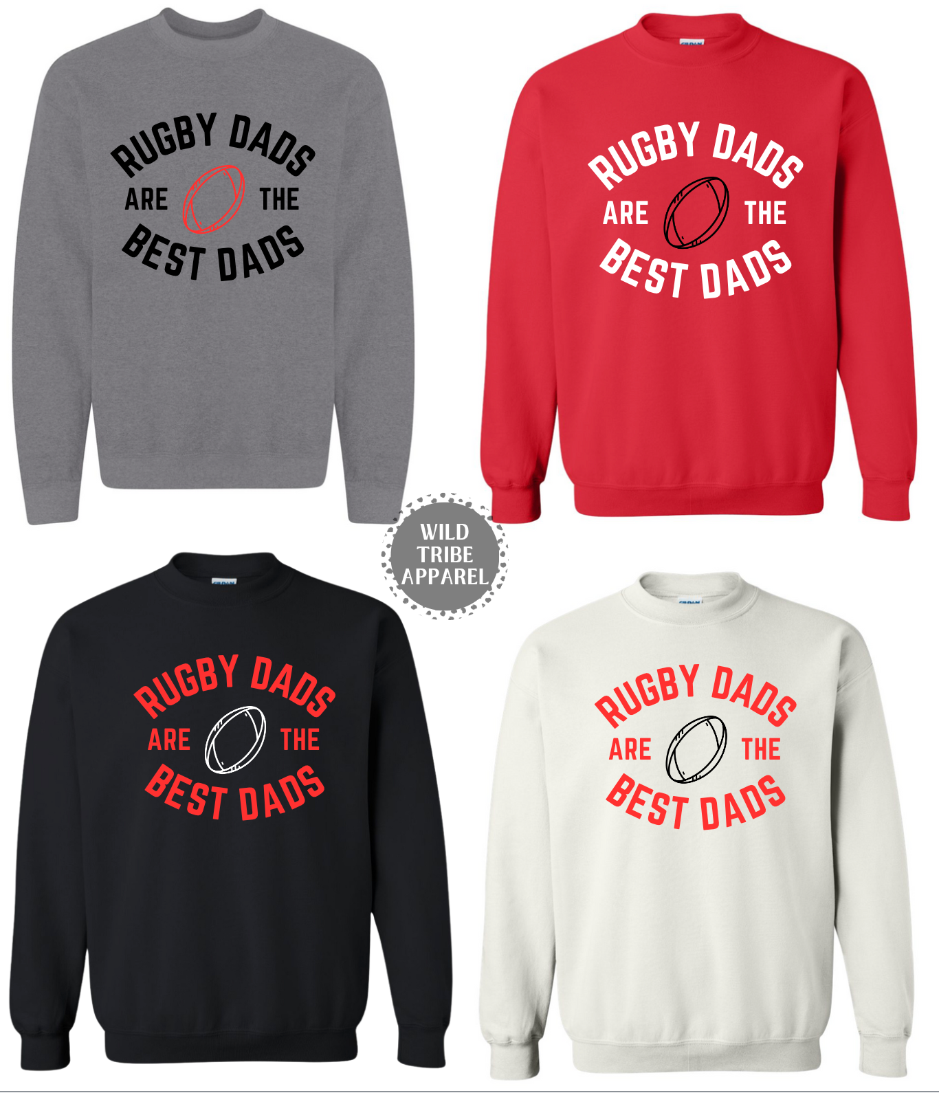 Best Rugby Dad T-Shirt | Crewneck | Hoodie