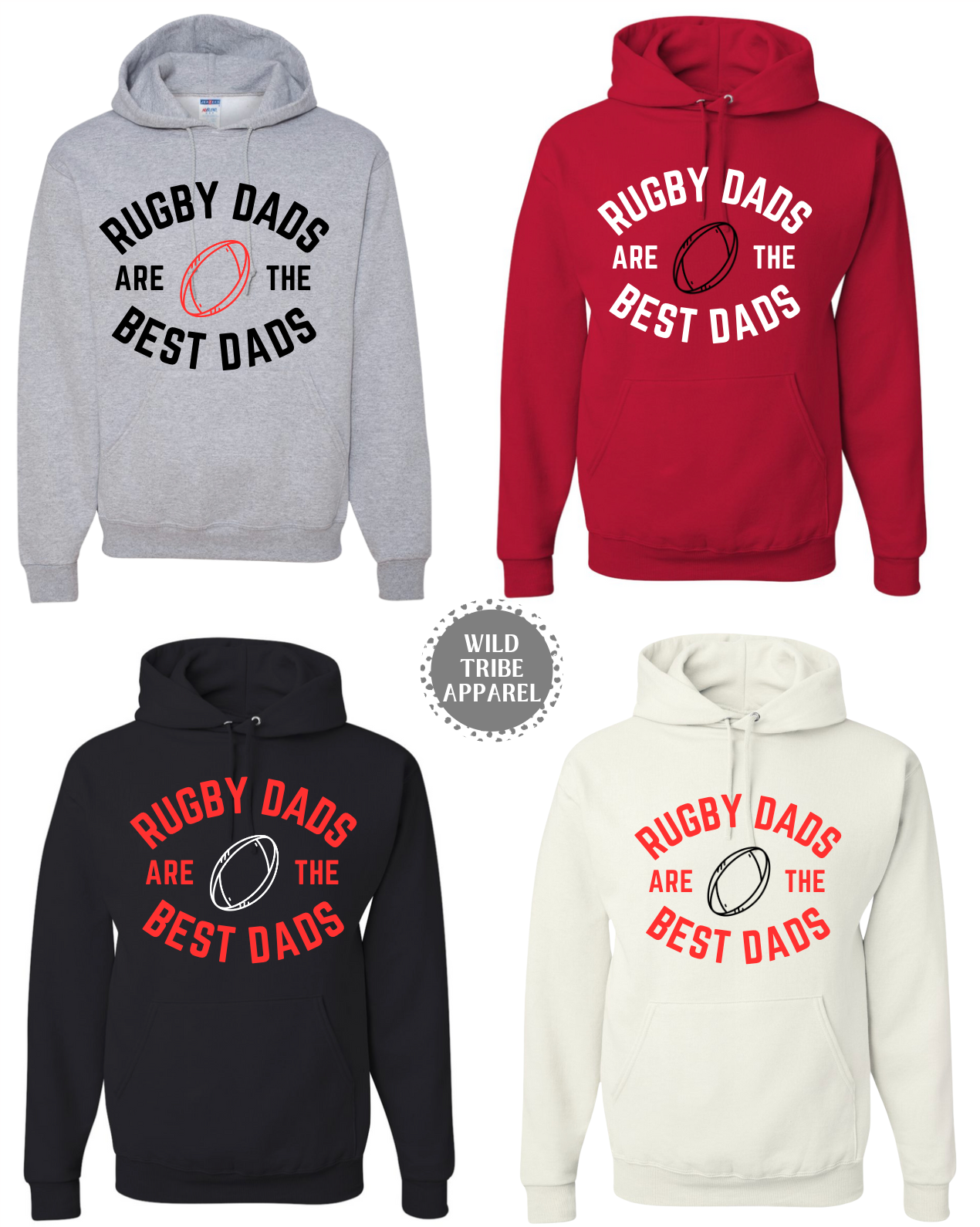 Best Rugby Dad T-Shirt | Crewneck | Hoodie