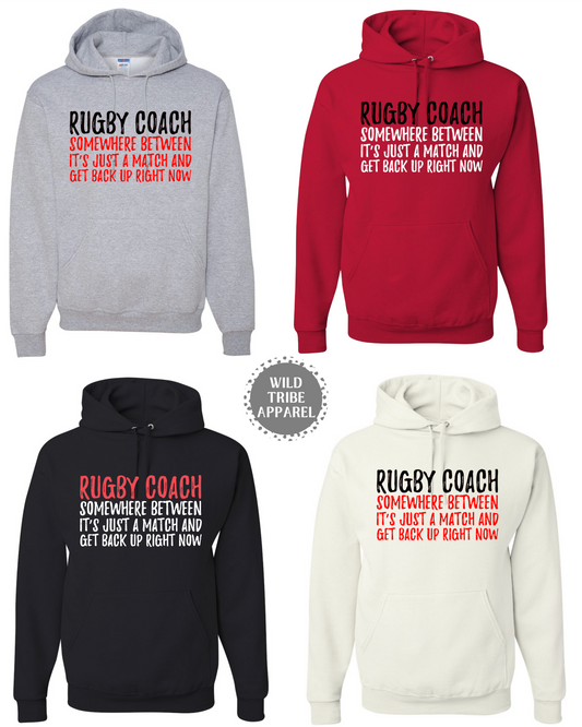 Rugby Coach T-Shirt | Crewneck | Hoodie