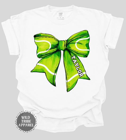 Tennis Bow Tee | COMFORT COLORS