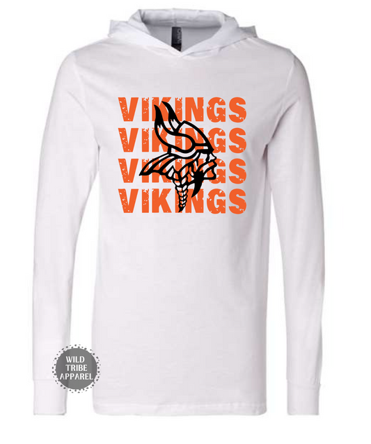 Jersey Hooded Long Sleeve Tee | Unisex