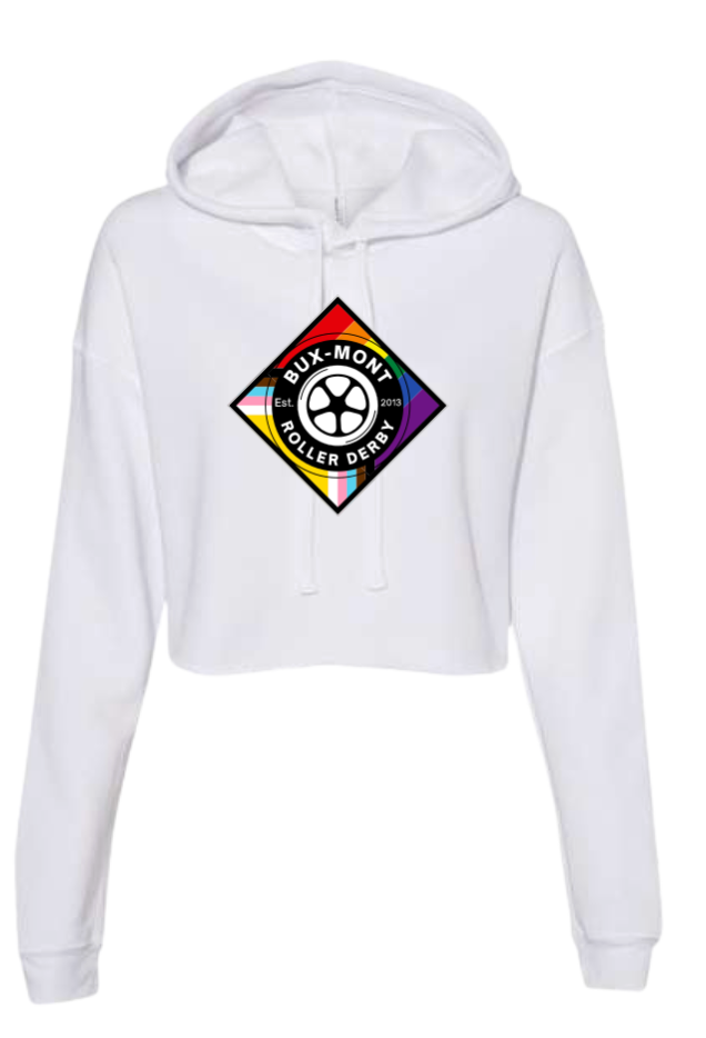 Bux-mont Roller Derby Pride Logo