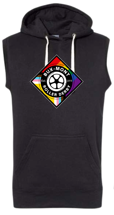 Bux-mont Roller Derby Pride Logo