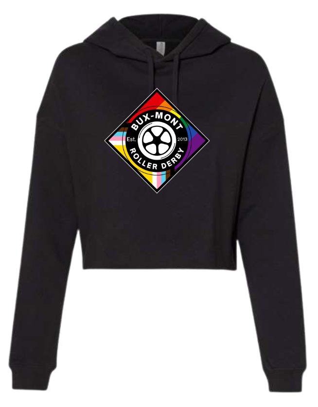 Bux-mont Roller Derby Pride Logo