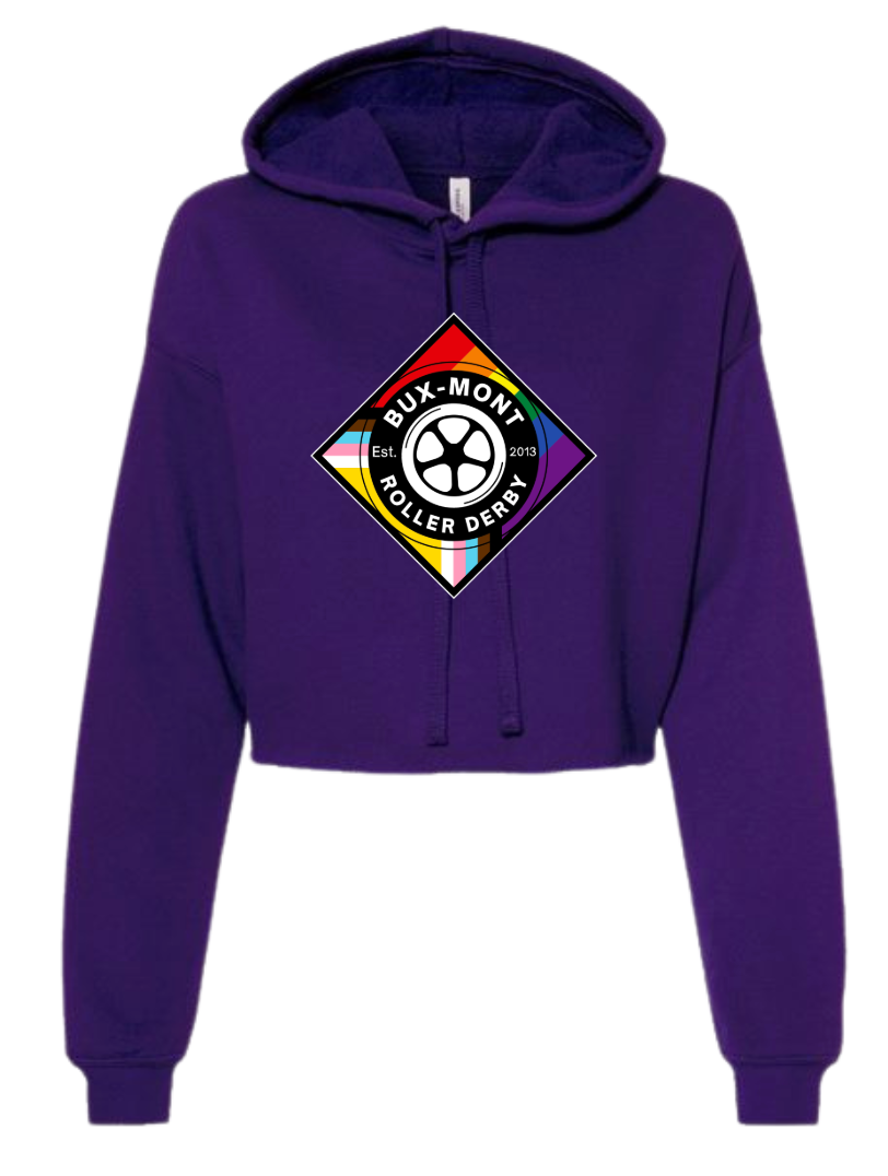 Bux-mont Roller Derby Pride Logo