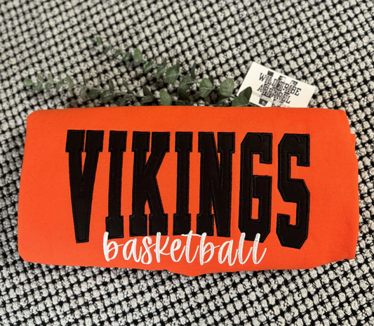 Vikings Sport | Embroidered Applique Crewneck