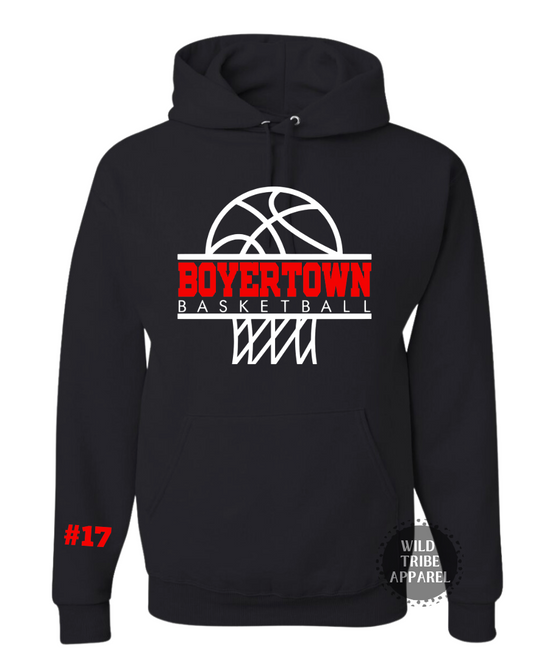 Boyertown Basketball Hoodie