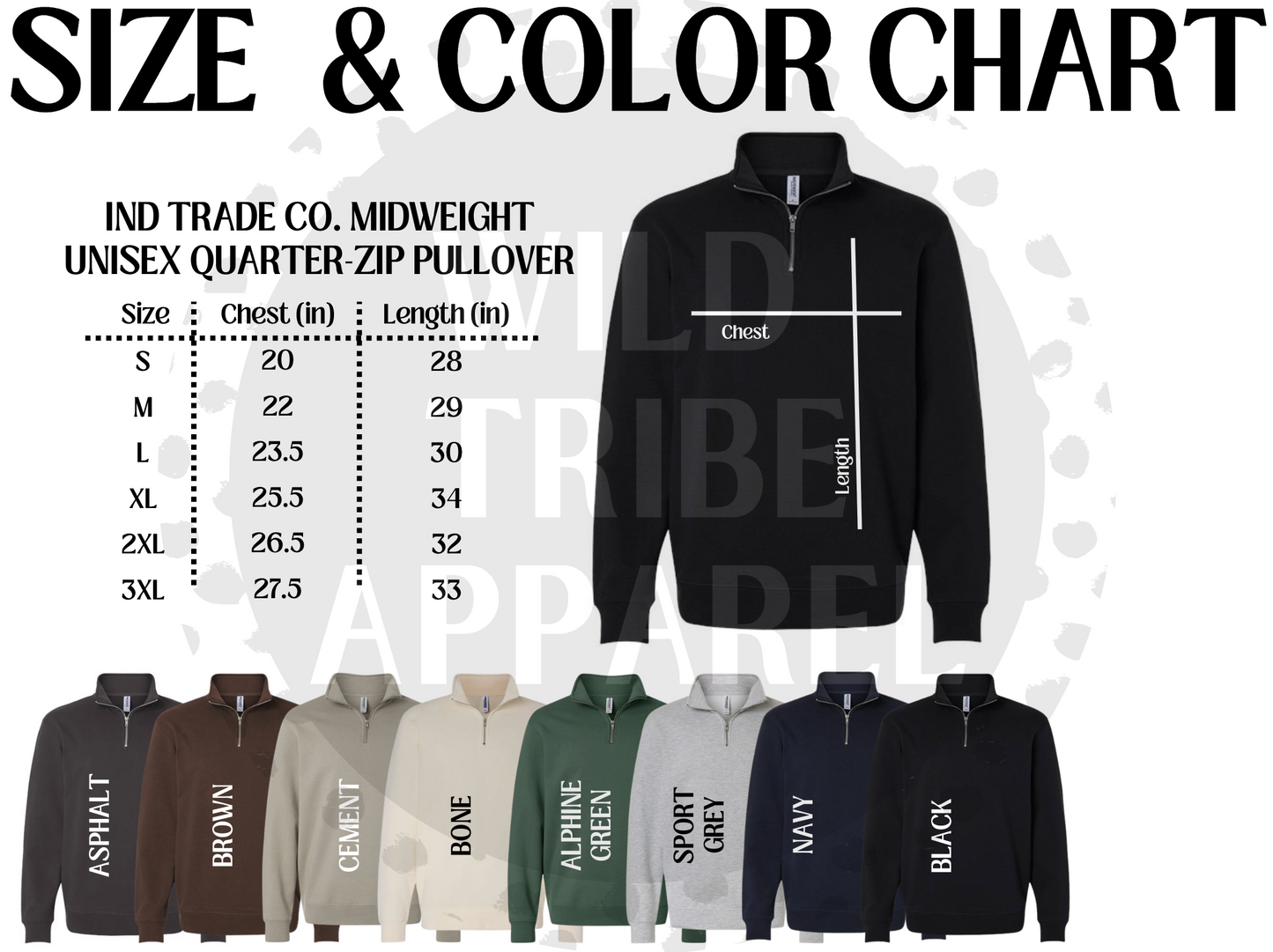 SCE Quarter Zip Sweatshirt