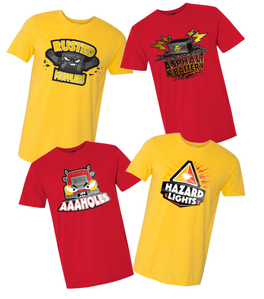 POTHOLE CLASSIC TEAM SHIRTS