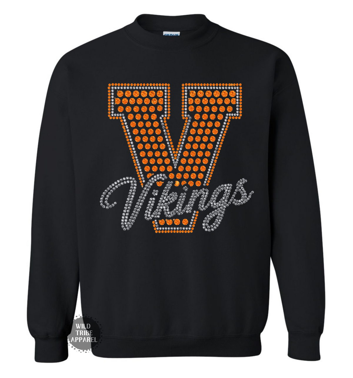 V Vikings Faux Sequins