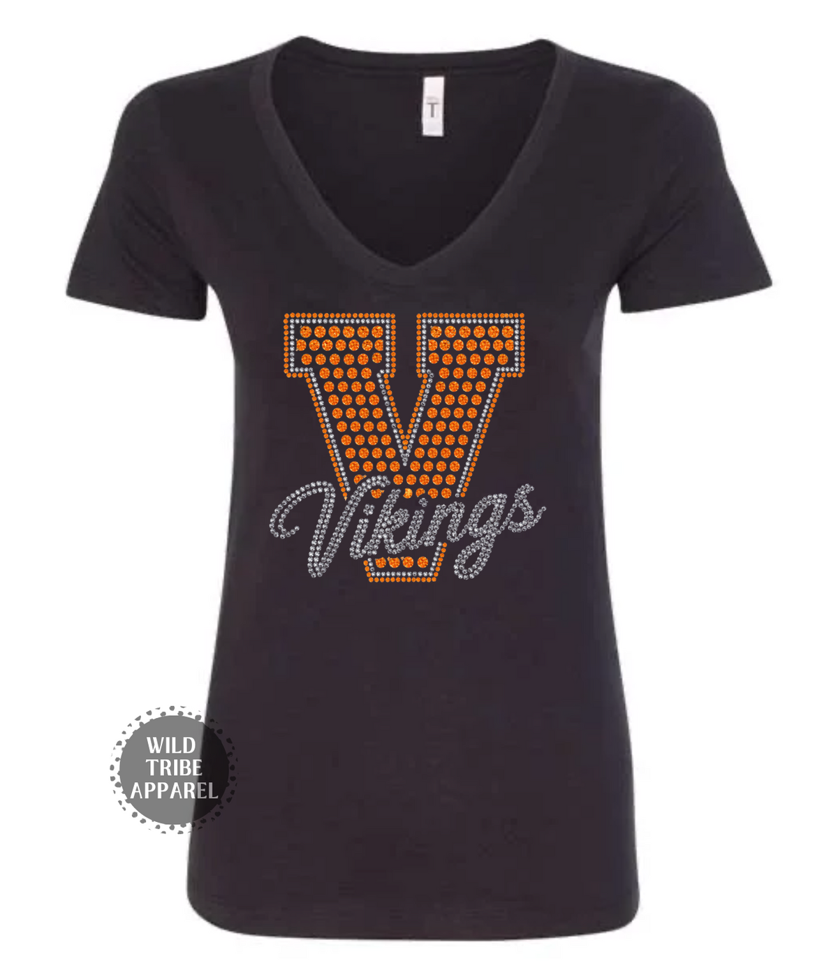 V Vikings Faux Sequins
