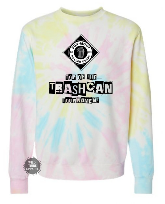Forbidden Cats Tournaments Tie Dye Crewnecks