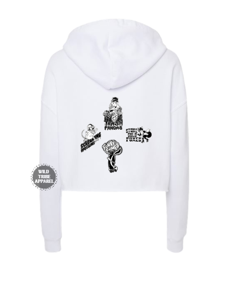 Forbidden Cats Tournament Cropped Hoodies