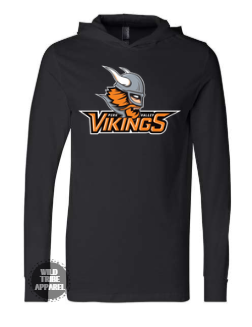 Ice Hockey Hooded Long-Sleeves