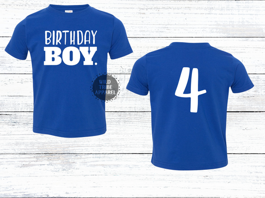 Birthday Boy Toddler Tee